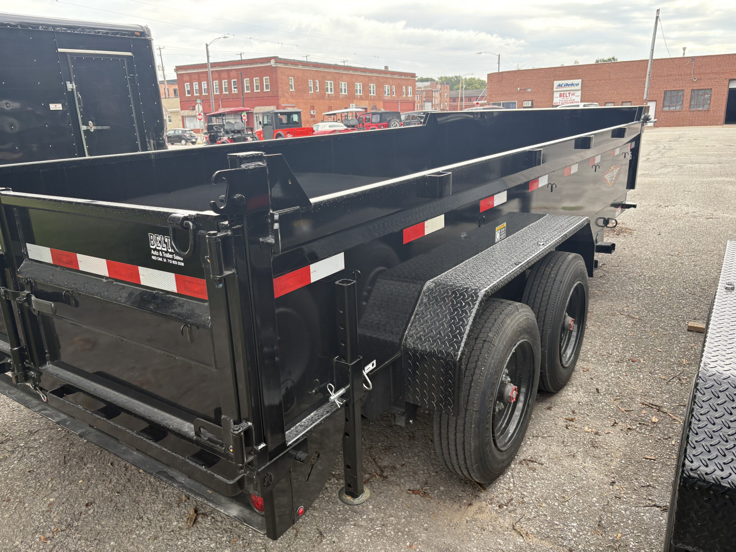New 2025 H&H Trailers Dump Box Dump Trailer