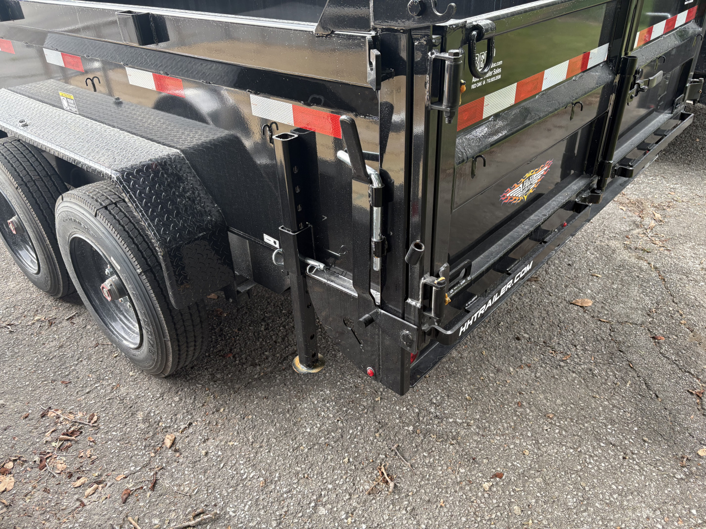 New 2025 H&H Trailers Dump Box Dump Trailer