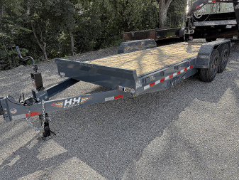 New 2026 H&H Trailers Gravity Tilt Equipment Trailer