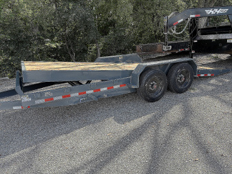 New 2026 H&H Trailers Gravity Tilt Equipment Trailer