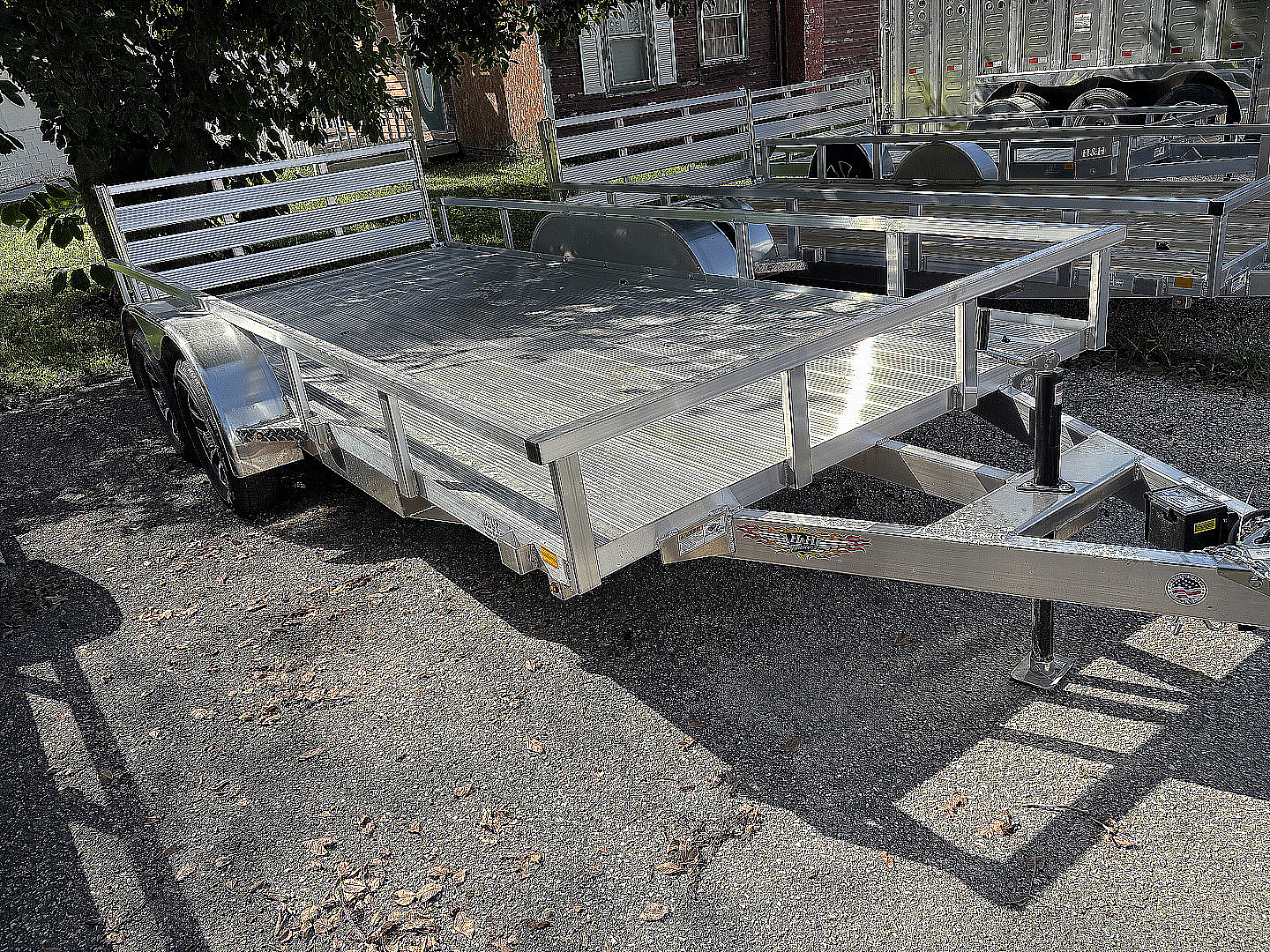 New 2025 H&H Trailers Utility Rail Utility Trailer