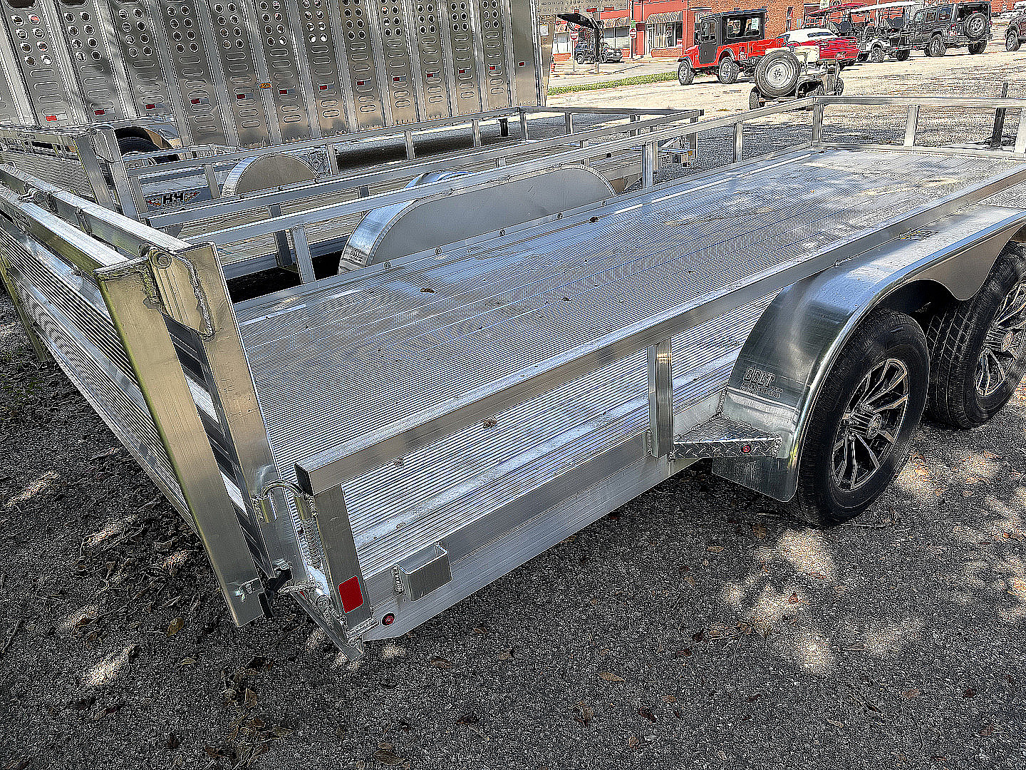 New 2025 H&H Trailers Utility Rail Utility Trailer