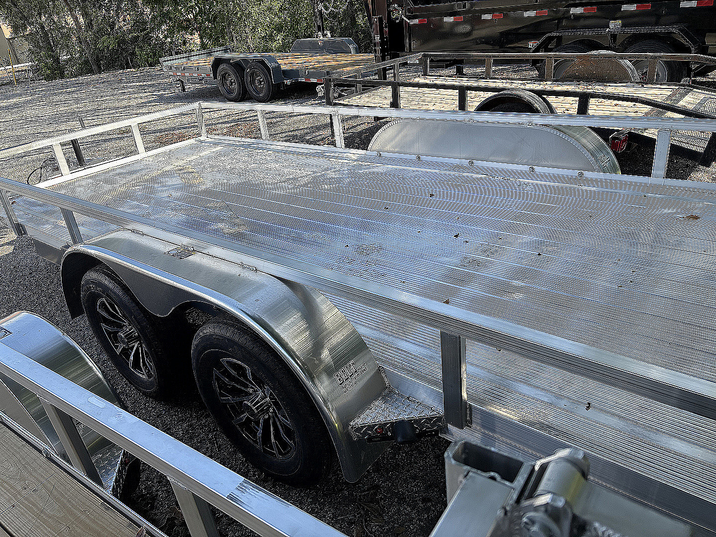 New 2025 H&H Trailers Utility Rail Utility Trailer