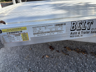 New 2025 H&H Trailers Utility Rail Utility Trailer