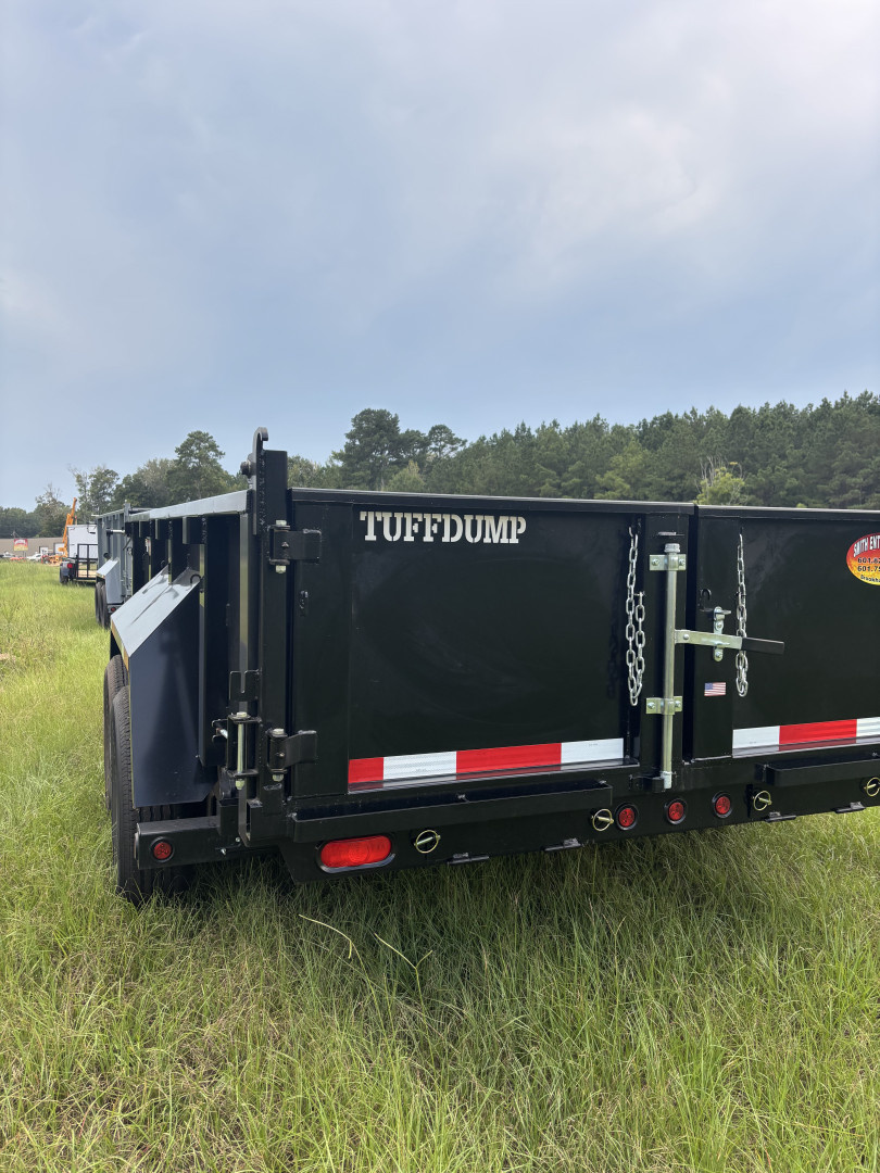 New 2025 TUFFDUMP 7’x14’ Dump Trailer