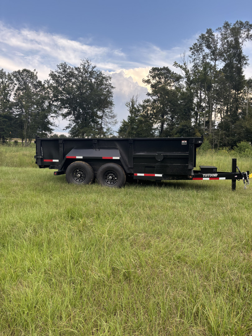 New 2025 TUFFDUMP 7’x14’ Dump Trailer