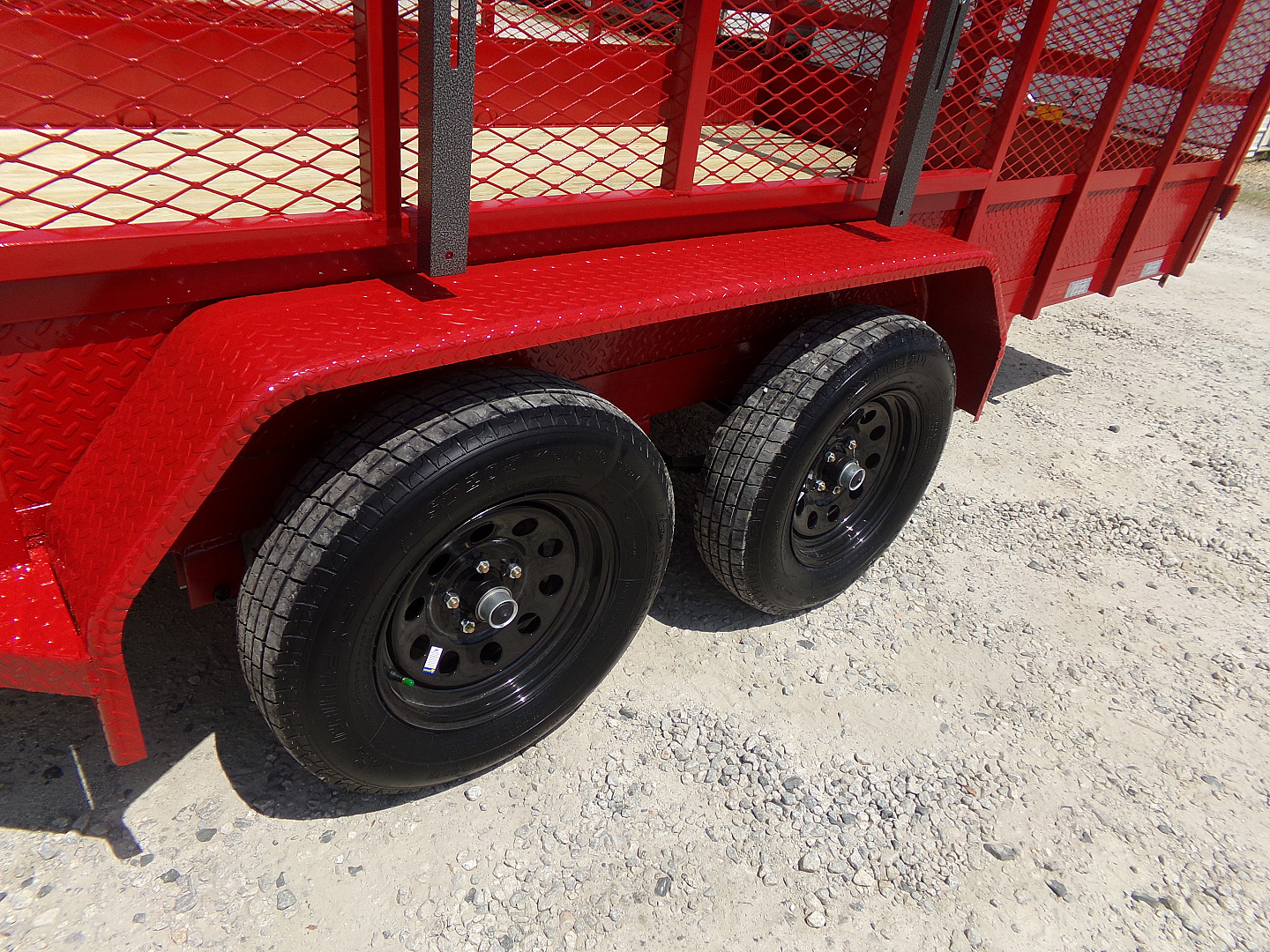 New 2025 Tuff Dawg Trailers 7X14YardDawg Landscape Trailer