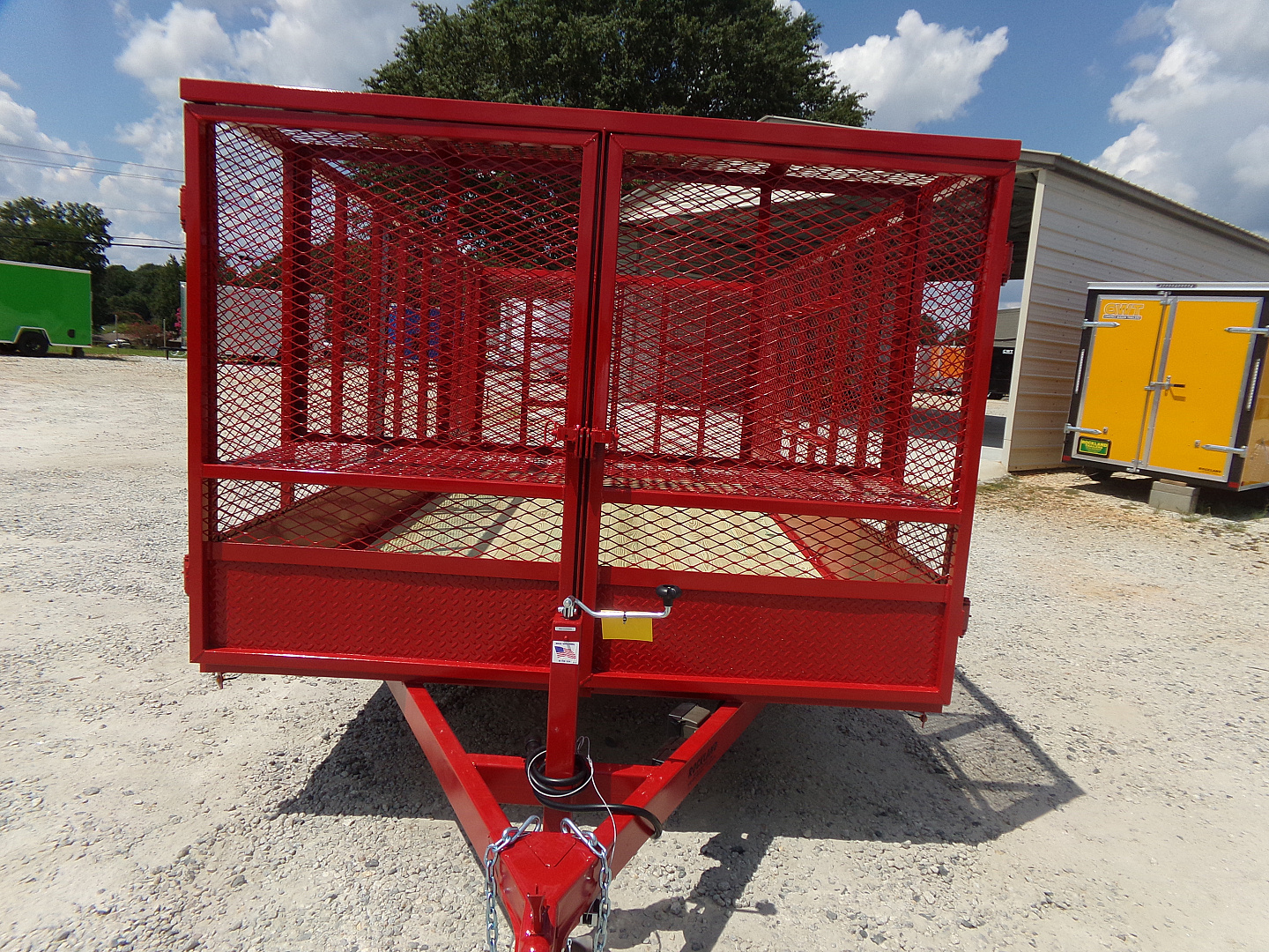 New 2025 Tuff Dawg Trailers 7X14YardDawg Landscape Trailer