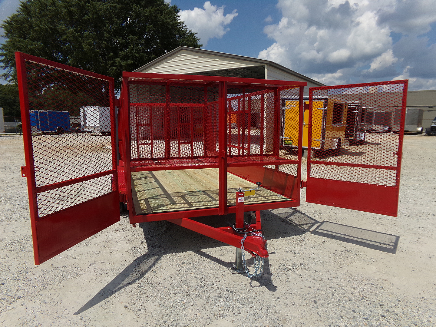 New 2025 Tuff Dawg Trailers 7X14YardDawg Landscape Trailer