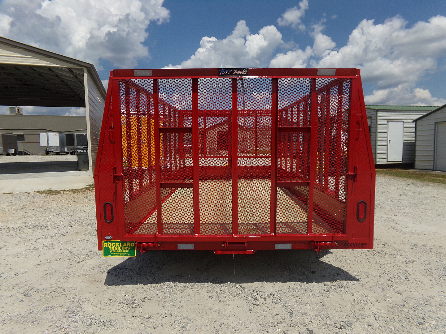 New 2025 Tuff Dawg Trailers 7X14YardDawg Landscape Trailer