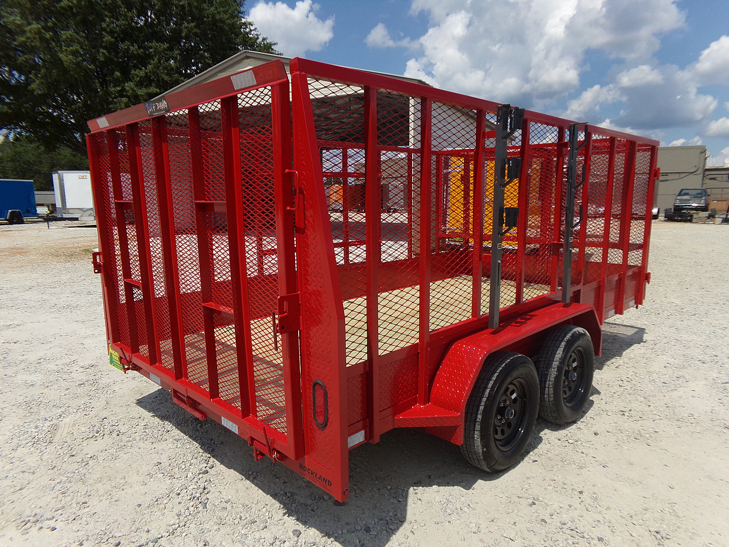 New 2025 Tuff Dawg Trailers 7X14YardDawg Landscape Trailer