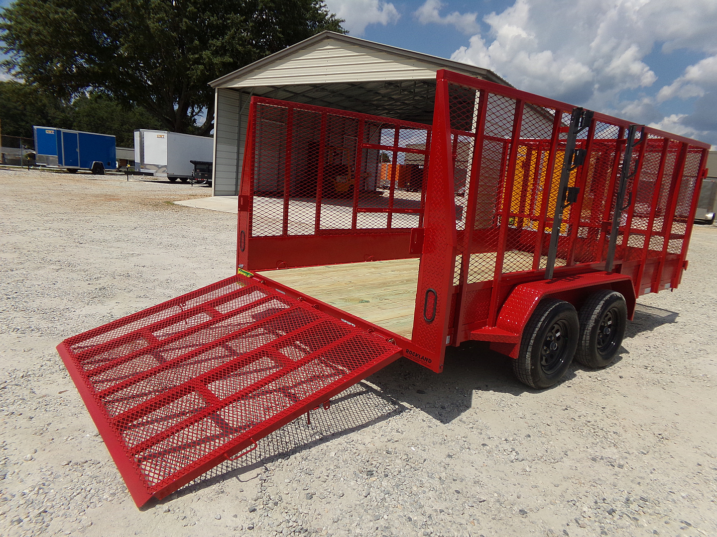 New 2025 Tuff Dawg Trailers 7X14YardDawg Landscape Trailer