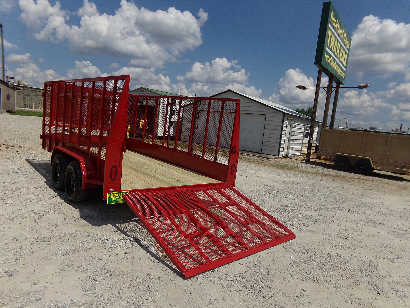New 2025 Tuff Dawg Trailers 7X14YardDawg Landscape Trailer
