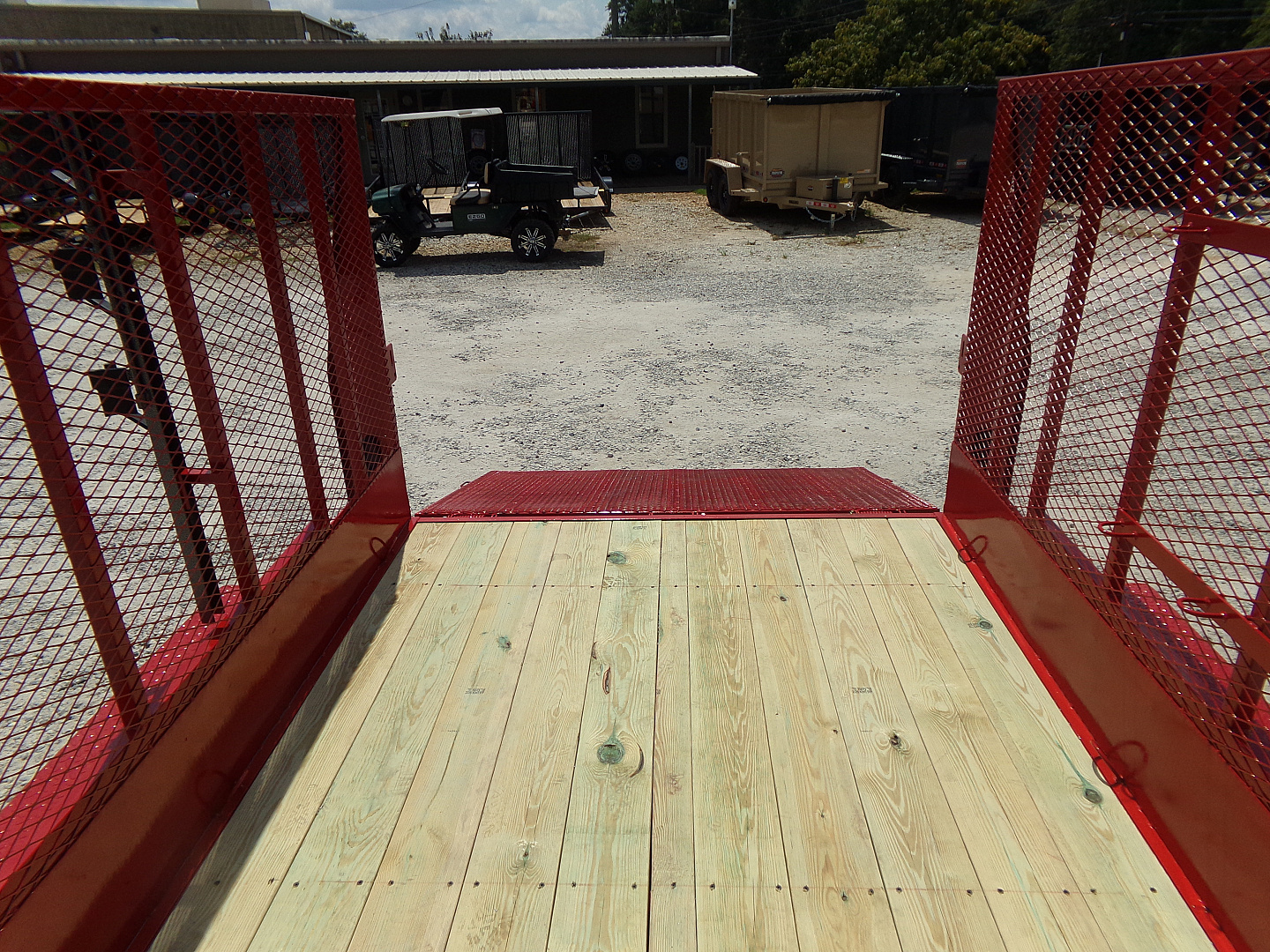 New 2025 Tuff Dawg Trailers 7X14YardDawg Landscape Trailer