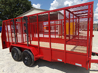 New 2025 Tuff Dawg Trailers 7X14YardDawg Landscape Trailer