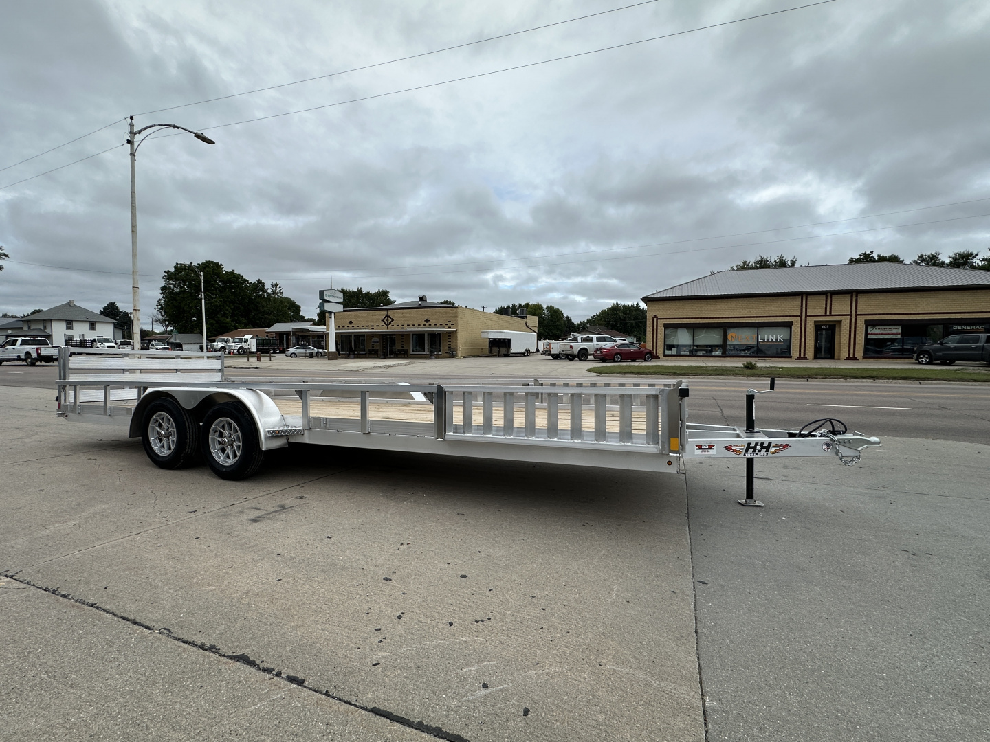 New 2025 H&H Trailers H8222TRSAV-070 ATV Utility Trailer 82 X 22