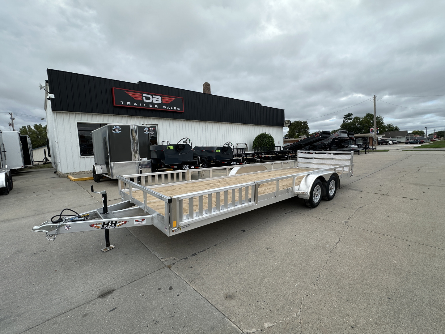 New 2025 H&H Trailers H8222TRSAV-070 ATV Utility Trailer 82 X 22