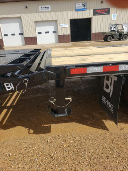 New 2024 Behnke FB8X33GN-24E Flatbed Trailer