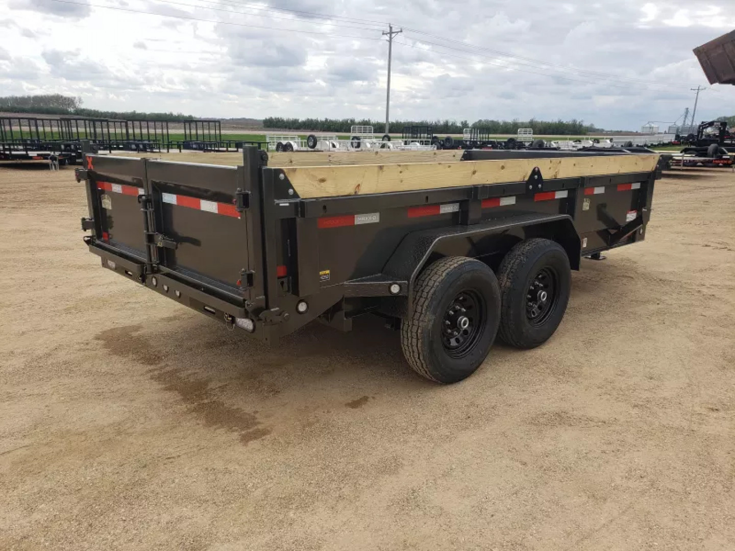 New 2026 MAXX-D DKX8314 83" X 14' Dump Trailer W/ 7000# AXLES