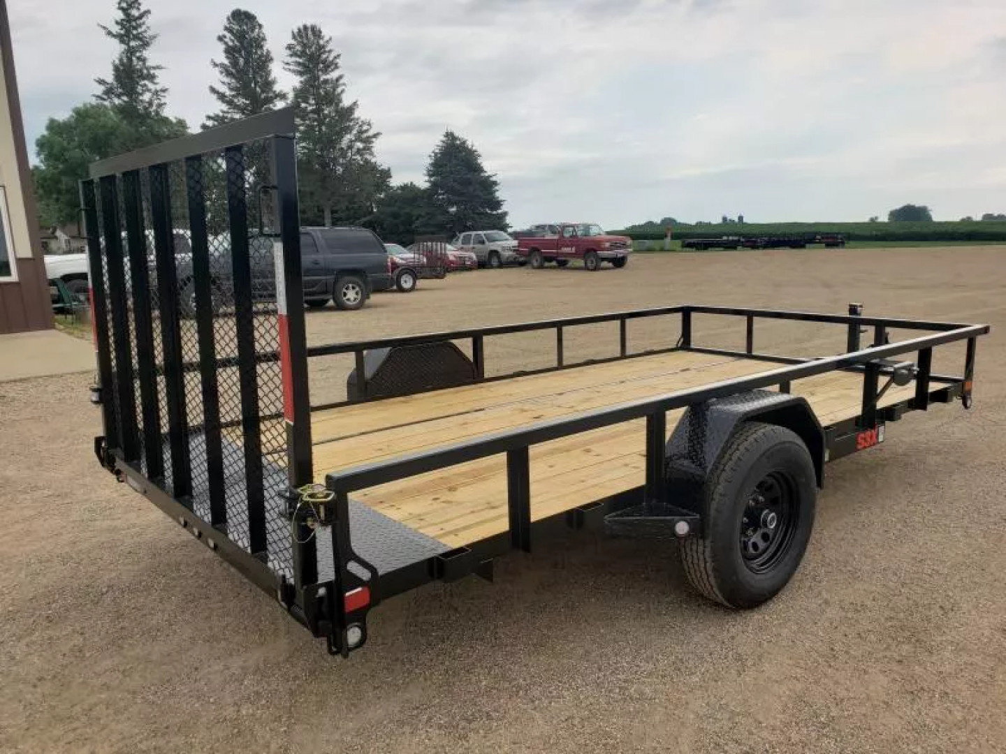 New 2026 MAXX-D S3X8314 83" X 14' Utility Trailer W/ 5200# AXLE W/ BRAKES AND SPARE TIRE