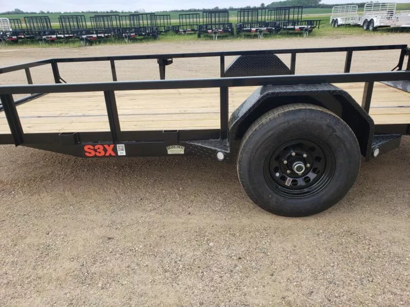 New 2026 MAXX-D S3X8314 83" X 14' Utility Trailer W/ 5200# AXLE W/ BRAKES AND SPARE TIRE