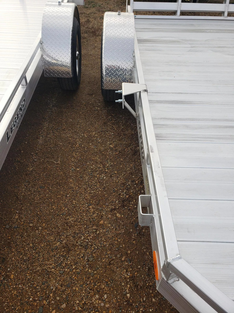 New 2026 Legend Trailers 7X12UGSA30 Utility Trailer W/ BI-FOLD RAMP