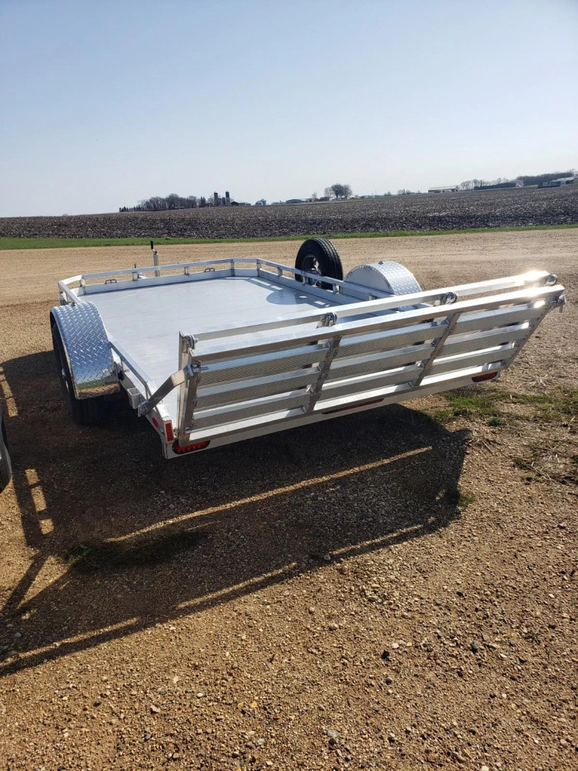 New 2026 Legend Trailers 7X12UGSA30 Utility Trailer W/ BI-FOLD RAMP