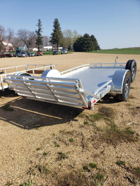 New 2026 Legend Trailers 7X12UGSA30 Utility Trailer W/ BI-FOLD RAMP