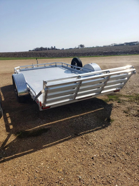 New 2026 Legend Trailers 7X12UGSA30 Utility Trailer W/ BI-FOLD RAMP