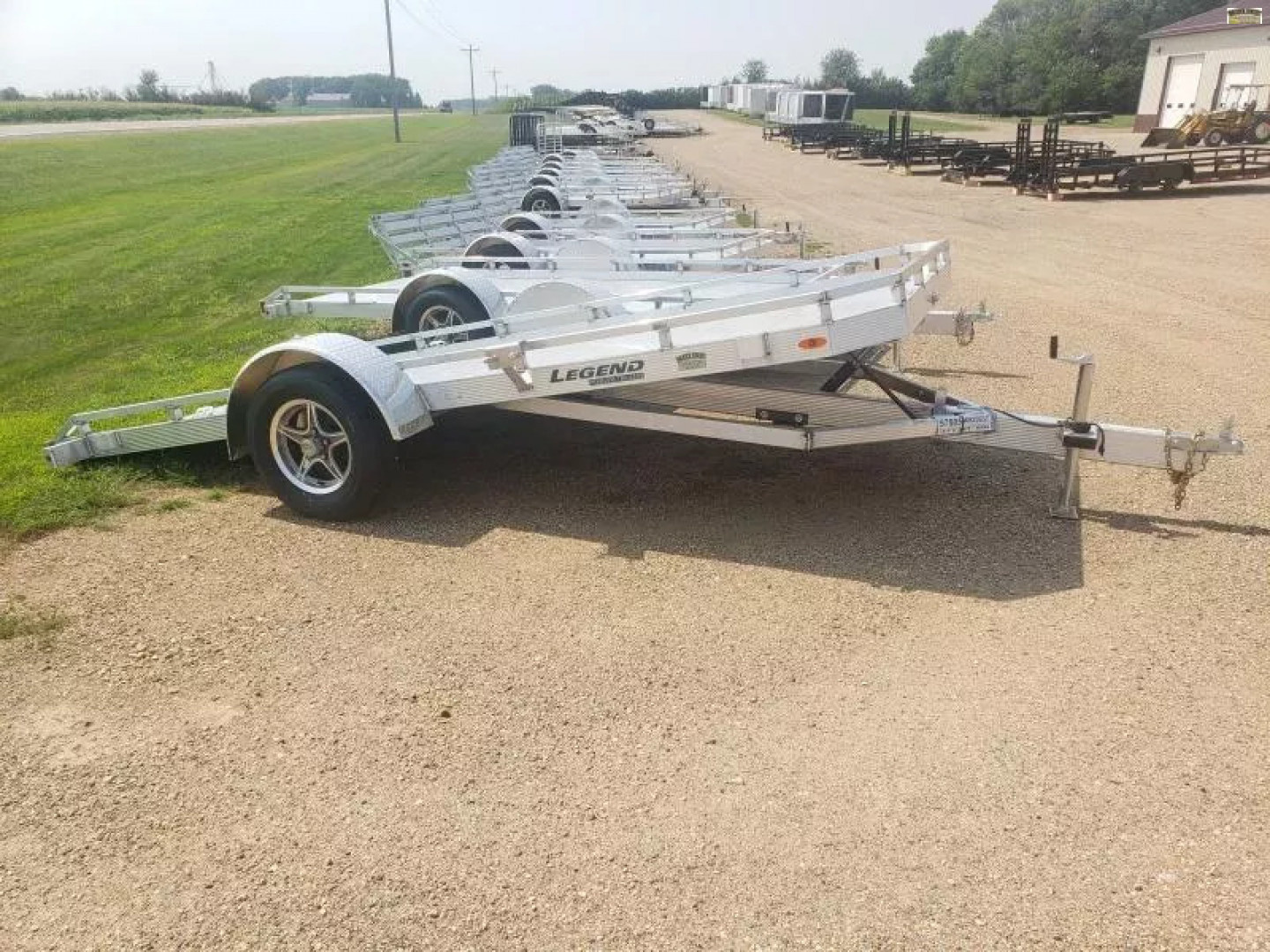 New 2026 Legend Trailers 7X14TUSA30 Tilt Trailer