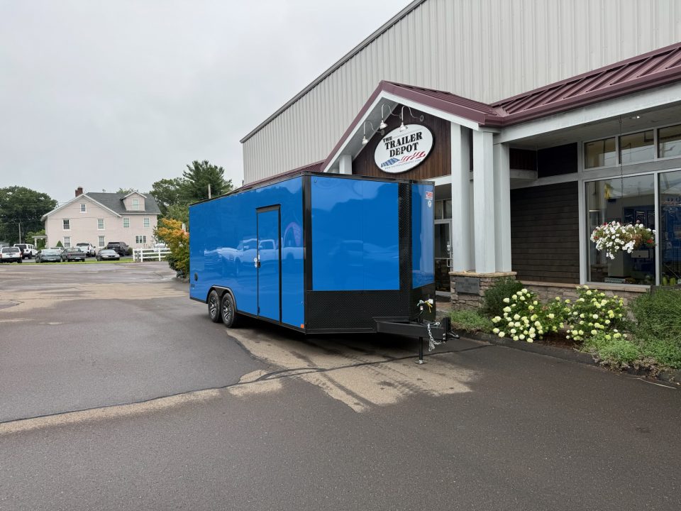 New Pace American 8'6" x 20'+ V-Nose Enclosed Car Hauler 9.9K