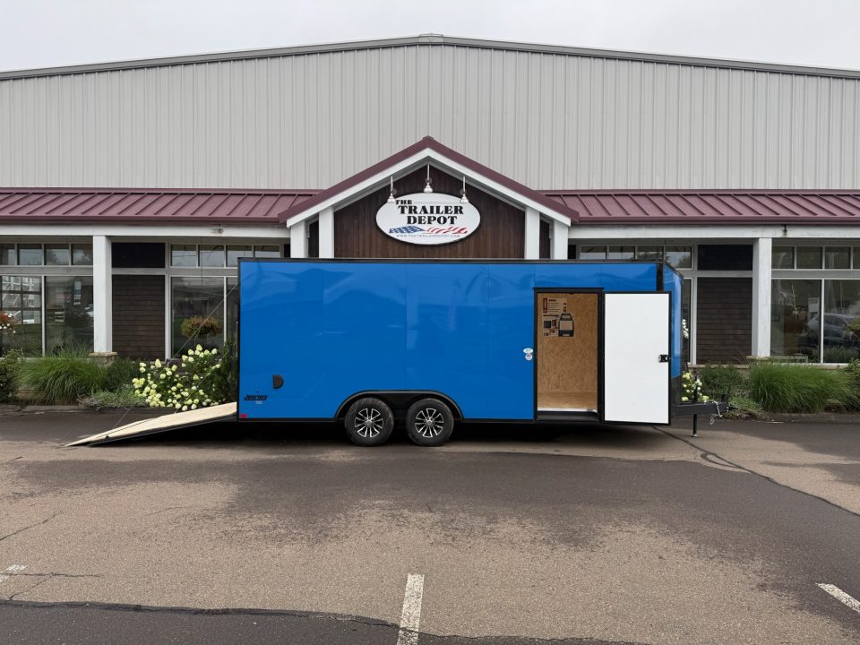 New Pace American 8'6" x 20'+ V-Nose Enclosed Car Hauler 9.9K
