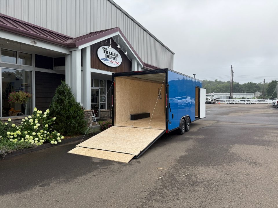 New Pace American 8'6" x 20'+ V-Nose Enclosed Car Hauler 9.9K