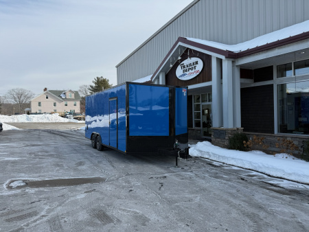 New Pace American 8'6" x 20'+ V-Nose Enclosed Car Hauler 9.9K