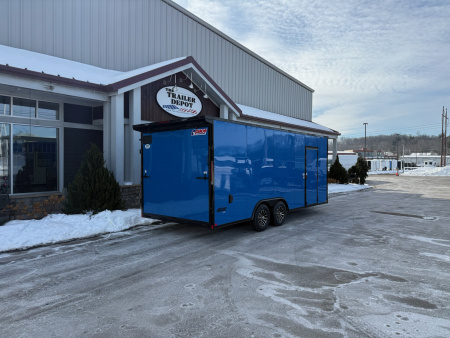 New Pace American 8'6" x 20'+ V-Nose Enclosed Car Hauler 9.9K