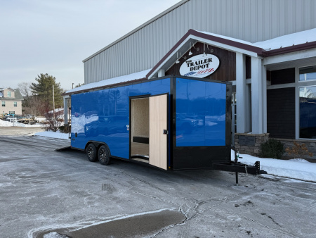 New Pace American 8'6" x 20'+ V-Nose Enclosed Car Hauler 9.9K