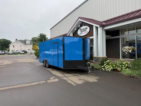 New Pace American 8'6" x 20'+ V-Nose Enclosed Car Hauler 9.9K