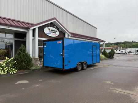 New Pace American 8'6" x 20'+ V-Nose Enclosed Car Hauler 9.9K
