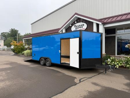 New Pace American 8'6" x 20'+ V-Nose Enclosed Car Hauler 9.9K