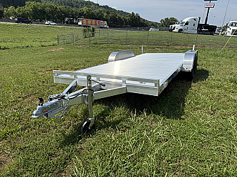 New 2025 Aluma 8218ESA-TA-EL-R-RTD EDGE Utility Trailer