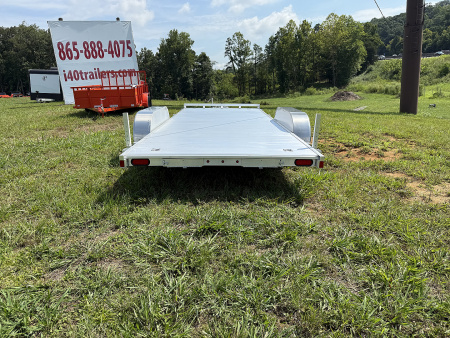 New 2025 Aluma 8218ESA-TA-EL-R-RTD EDGE Utility Trailer