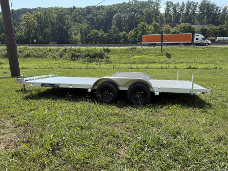 New 2025 Aluma 8218ESA-TA-EL-R-RTD EDGE Utility Trailer