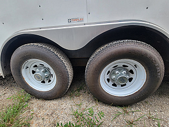 Used 2008 Haulmark 8x20 Cargo / Enclosed Trailer