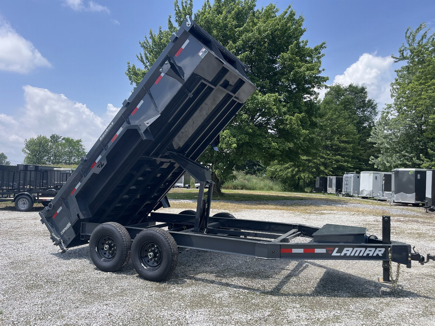 New 2026 LAMAR TRAILERS 83" x 14' Dump Trailer 14K