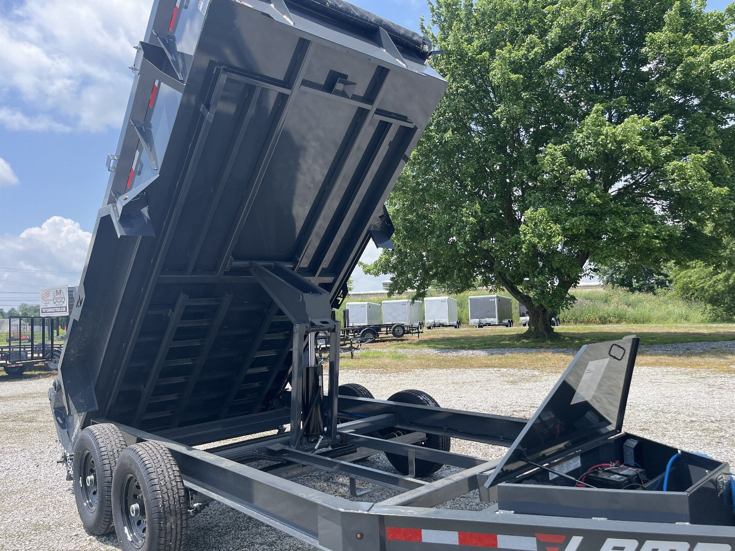 New 2026 LAMAR TRAILERS 83" x 14' Dump Trailer 14K
