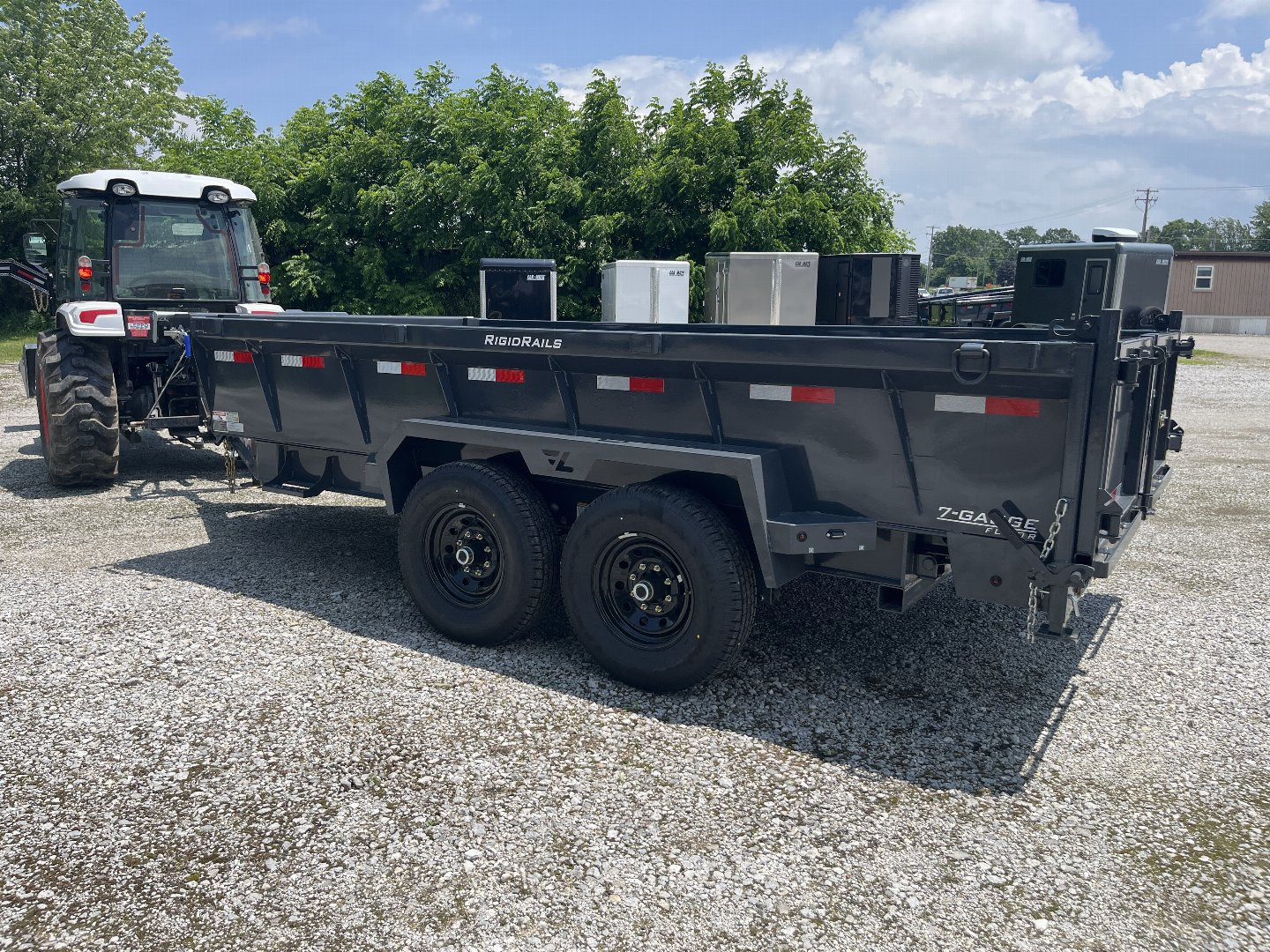 New 2026 LAMAR TRAILERS 83" x 14' Dump Trailer 14K