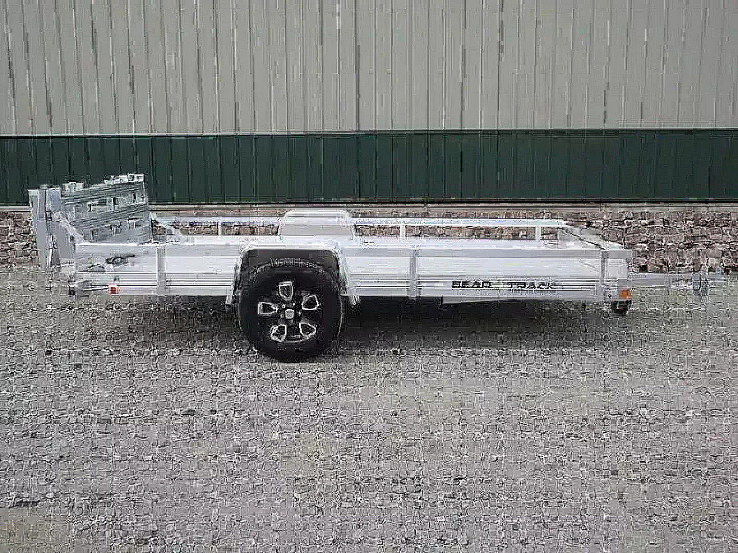 New 2026 76"x144" Bear Track Aluminum Utility Trailer