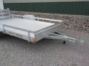 New 2026 76"x144" Bear Track Aluminum Utility Trailer