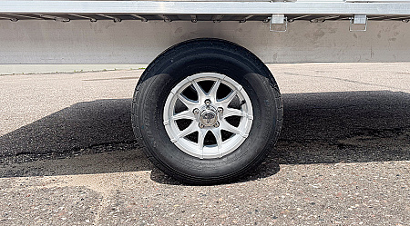 New 2026 Aluma 88X12 Utility Trailer w/ 2 Place Ramps!