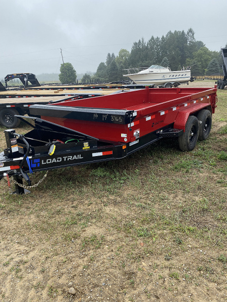 New 2026 Load Trail 83x14 dump Dump Trailer 18  SIDE WALL